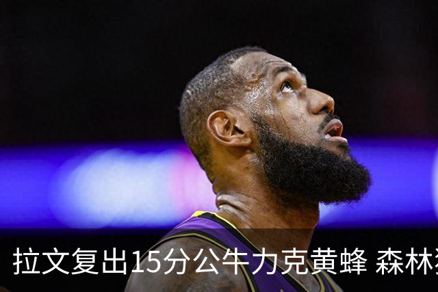 拉文复出15分公牛力克黄蜂 森林狼大胜火箭